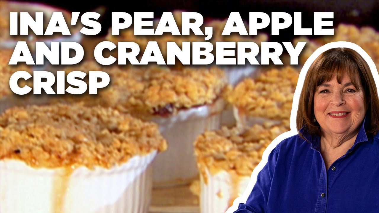 Ina Garten's Apple Cranberry Crisp: Pears, Oats & Spice